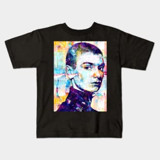 Sinead O'Connor Abstract Paintings Kids T-Shirt